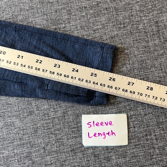 Lululemon Surge Warm Half Zip Long Sleeve Shirt - Men's Size S - Blue - Picture 10 of 12